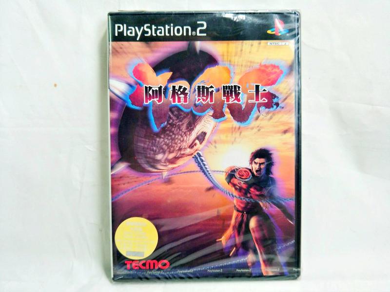  【梅花三鹿】SONY PlayStation PS2 阿格斯戰士 全新未拆 中文版