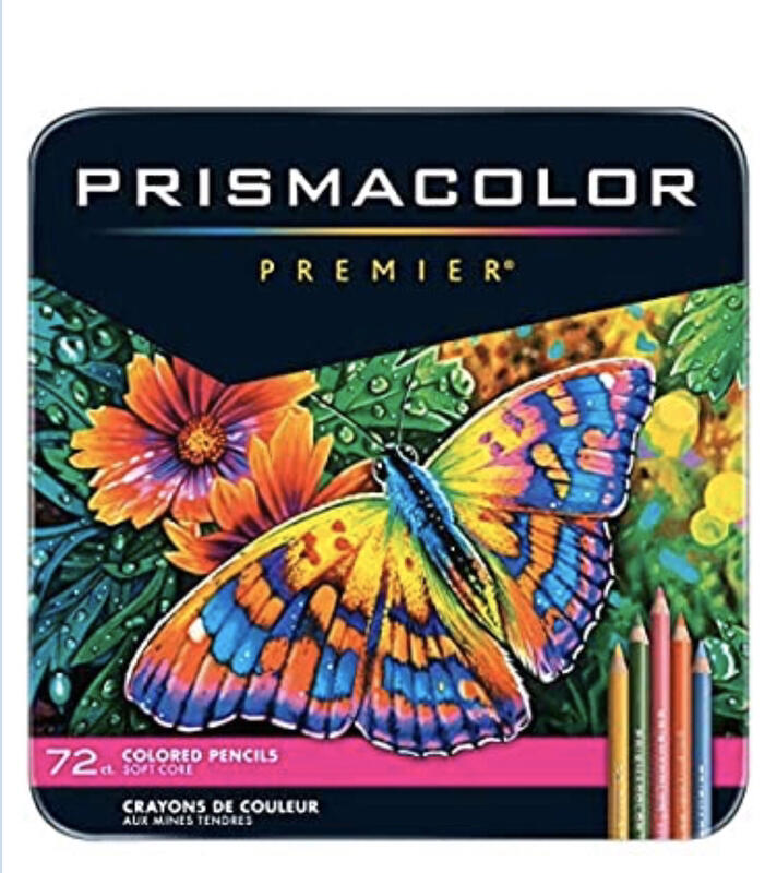 現貨 全新封膜鐵盒 美國 Prismacolor premier 頂級油性色鉛筆 72色、36色