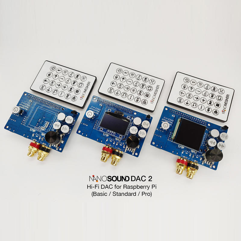『樹莓派Raspberry pi』NanoSound DAC 2 Pro音效卡