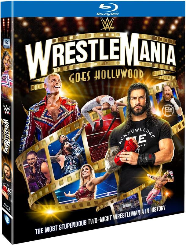 [美國瘋潮]正版WWE WrestleMania 39 Blu-ray DVD 摔角狂熱精選賽事組藍光Hollywood