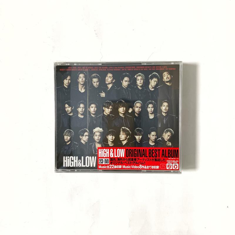 HiGH&LOW ORIGINAL BEST ALBUM DVD付き日版專輯| 露天市集| 全台最大的