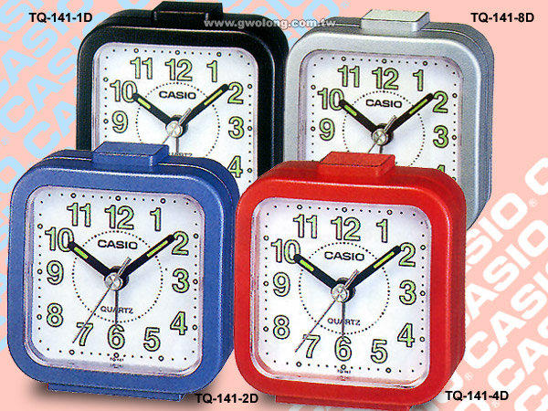 CASIO手錶專賣店 國隆 鬧鐘 TQ-141 指針型鬧鐘_夜光_鈴聲大(全新)《店家售有保障》開發票_保固一年