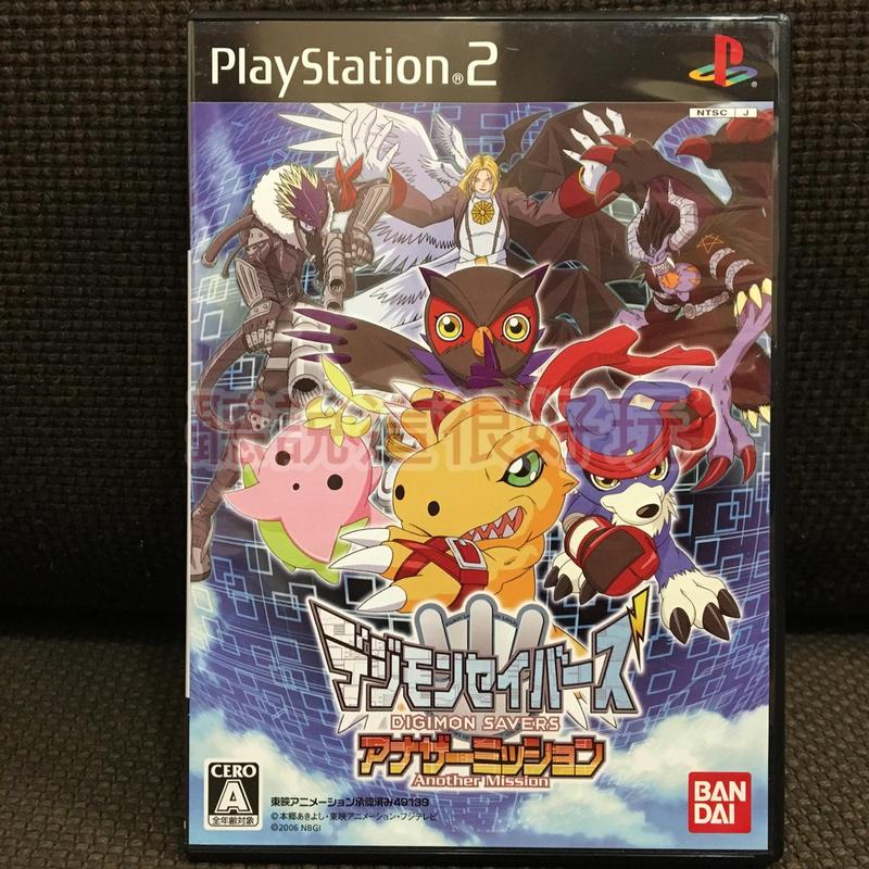 PS2 數碼寶貝拯救隊 外傳任務 Digimon Savers: Another Mission 日版 400 T345
