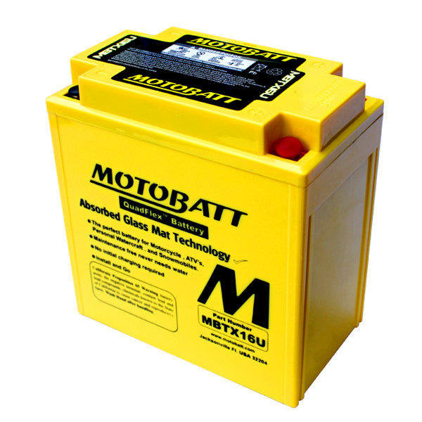 MOTOBATT 黃色電力  AGM強力電池 型號MBT12B4
