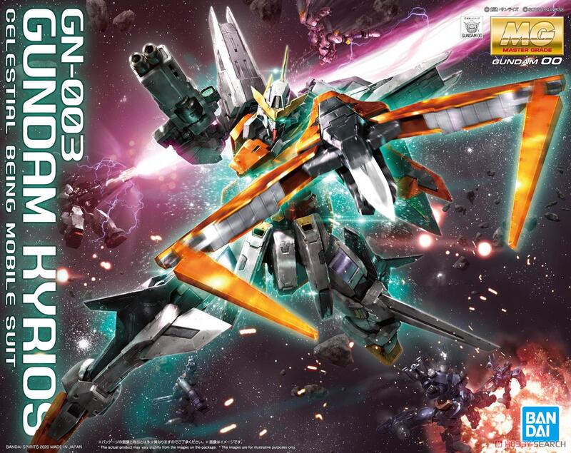 【鋼普拉】現貨 BANDAI 鋼彈00 MG 1/100 GN-003 GUNDAM KYRIOS 主天使鋼彈