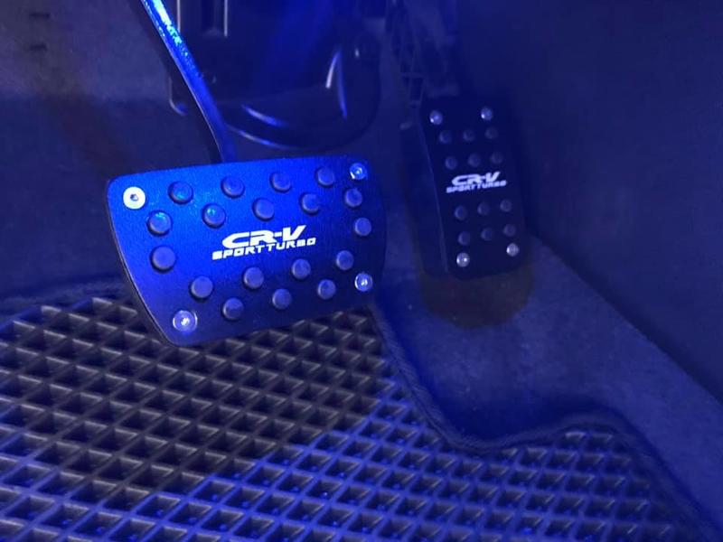 九七八汽車精品 本田 HONDA CRV5 CRV-5 專用 黑色 油門 煞車 踏板組 免修改 免破壞 直接套上即可 !