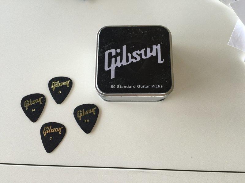 美國原廠GIBSON 吉他彈片pick 4種硬度