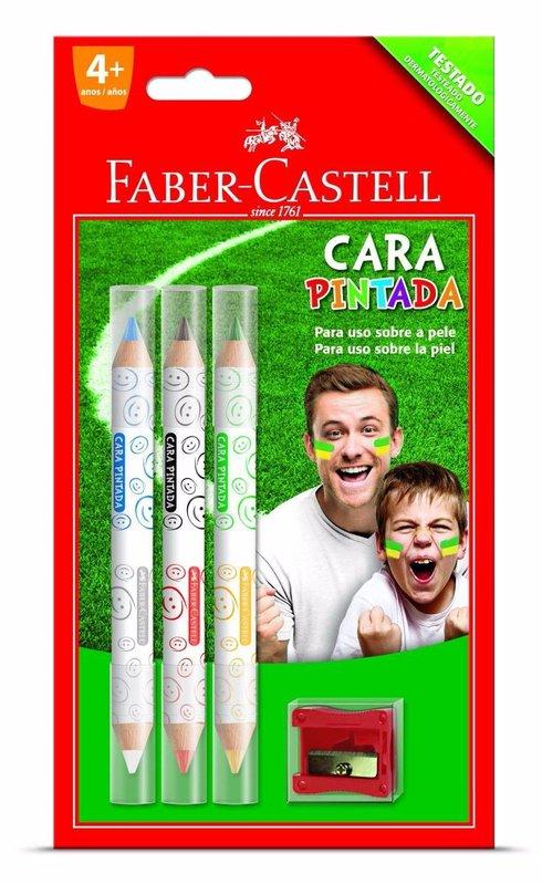 【UZ文具雜貨】Faber-Castell輝柏 6色人體彩繪筆(21.0306/210306) 安全無毒 含稅價可開統編