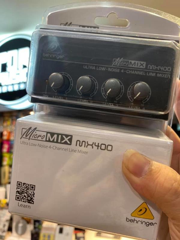 【搖滾玩家樂器】全新 免運 Behringer 耳朵牌 MICROMIX MX400 MIXER 混音器 MX-400