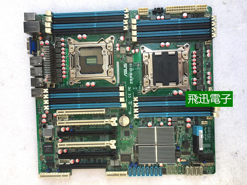 詢價：Asus/華碩 Z9PE-D16雙路 X79 設計渲染工作站主機板 支援E5-2680V2
