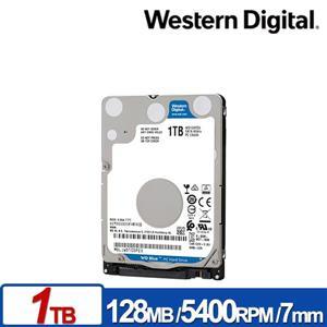台含發票WD10SPZX 藍標 1TB(7mm) 2.5吋硬碟/3Y       ● WD10SPZX 藍標(Blue)
