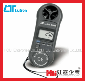 【HOLI】#073　Lutron 路昌 LM-81AM 掌上型風度計