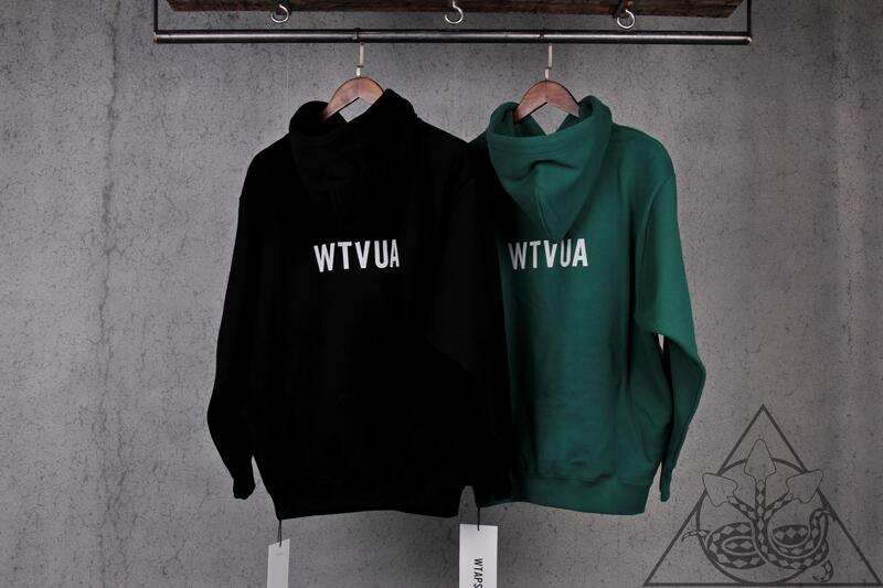 HYDRA】Wtaps Sign / Hoody / Cotton TSSC 字體帽踢【241ATDT-CSM02