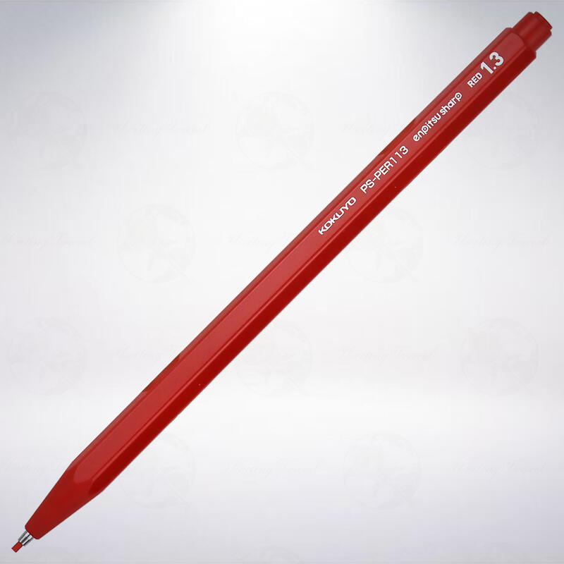 日本 國譽 KOKUYO enpitsu 1.3mm 紅色筆芯自動鉛筆