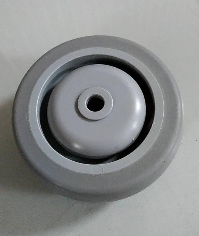 LM工具 台灣製造~ 4"灰色PU培林輪  (腳輪 活動輪 椅輪 工具車輪 儀器輪)