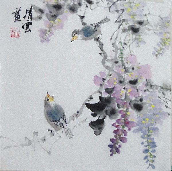 中國  手書花鳥 Amazon.com: 花鳥 工筆画初心者技法 中国絵画: unknown author