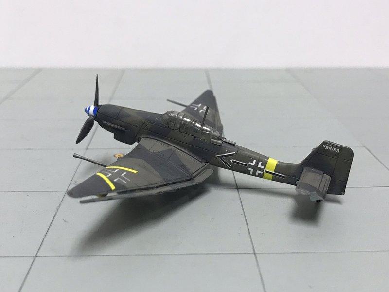 1/144 德國二戰Ju87G-2 俯衝轟炸機 完成品