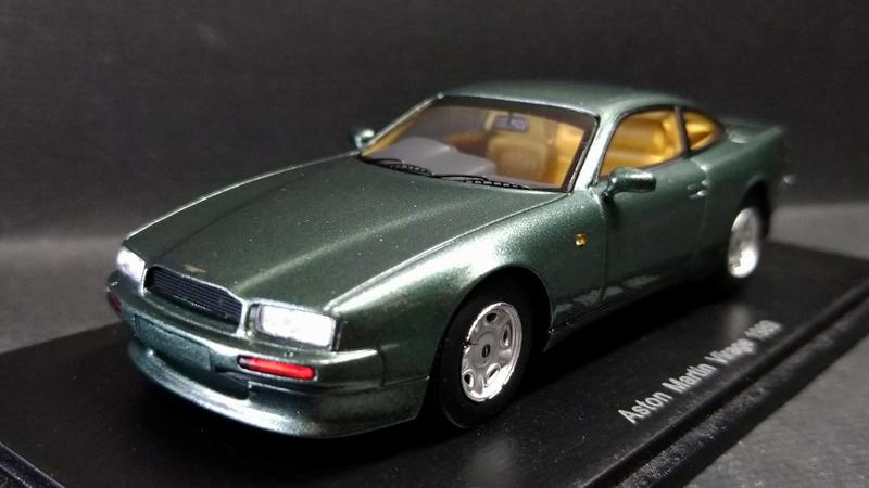 【經典車坊】1/43 Aston Martin Virage, 1989 樹脂模型 by Spark