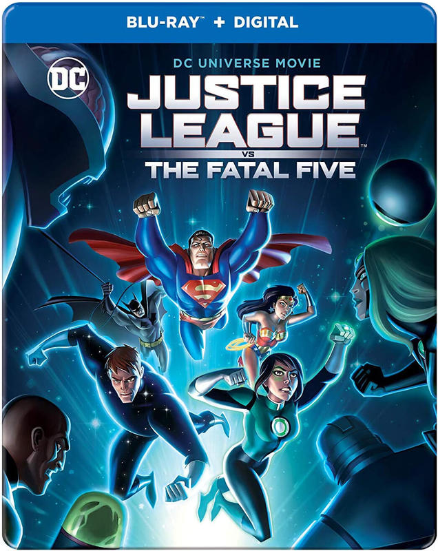 [藍光讚](預購免運費)Justice League:Fatal Five藍光鐵盒版(英文字幕),預定5/30到貨