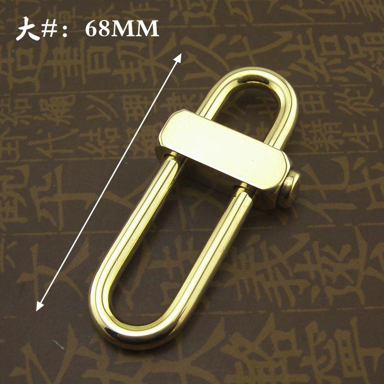黃銅 不鏽鋼 鑰匙扣 鑰匙圈 加粗圓環型