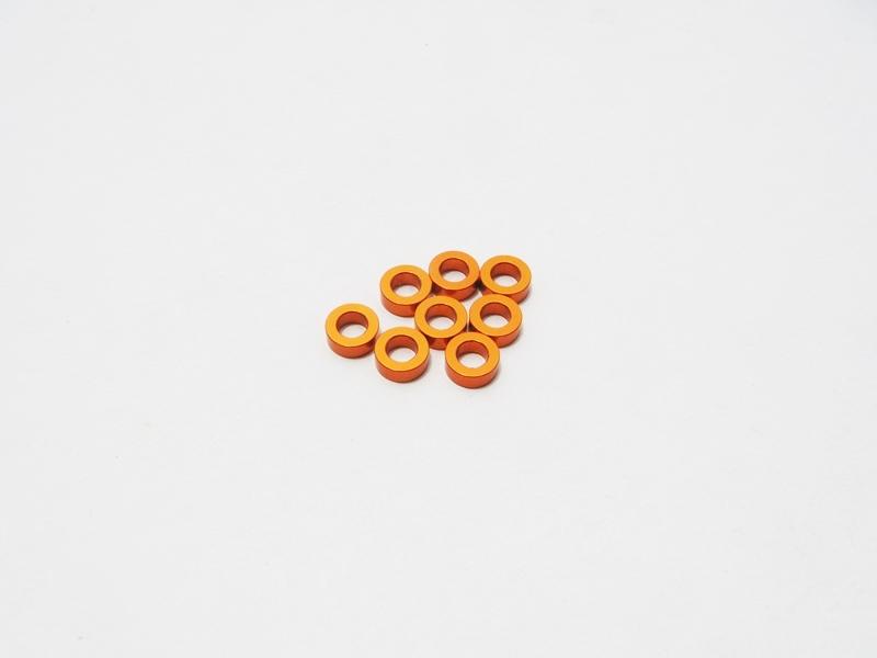 HIRO SEIKO 鋁合金3mm 調節墊片 (橘色)