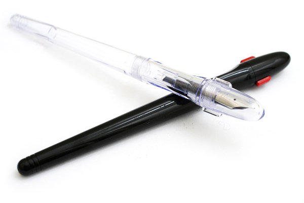 【UZ文具雜貨舖】PILOT百樂 三角握位習字鋼筆(FP-50R)EF尖 有黑或透明桿可選購
