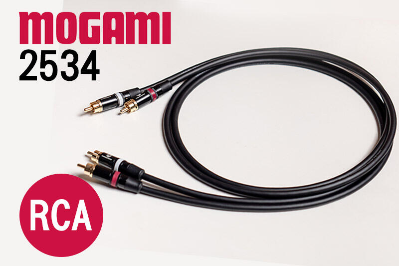 【訂製】新販售 日本Mogami 2534 RCA訊號線 (一對兩條)
