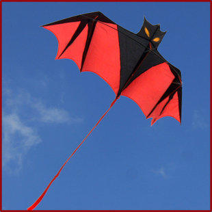 【風箏小舖】蝙蝠 風箏 蝙蝠俠風箏 前撐杆仿真蝙蝠 微風可飛
