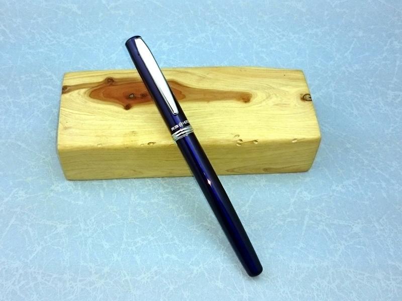 馬克的店 - 中國優質鋼筆英雄253A書法尖美工烤漆鋼筆--寶藍