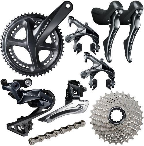 Shimano Ultegra R8000 2*11速 大全套8件組 變速器 52/36 170 172.5 可刷卡分期