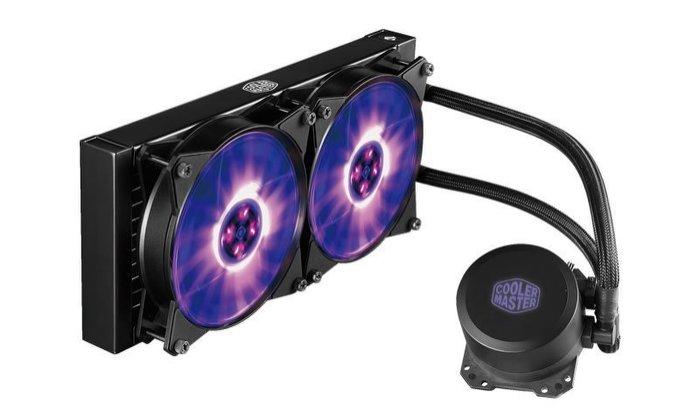 【小野3C】全新 CoolerMaster 酷媽 MasterLiquid ML240L RGB 水冷 散熱器支援AM4
