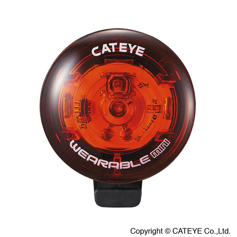全新 公司貨 日本貓眼 Cateye 迷你霓虹燈型警示燈/自行車電池型尾燈 WEARABLE MINI,SL-WA10