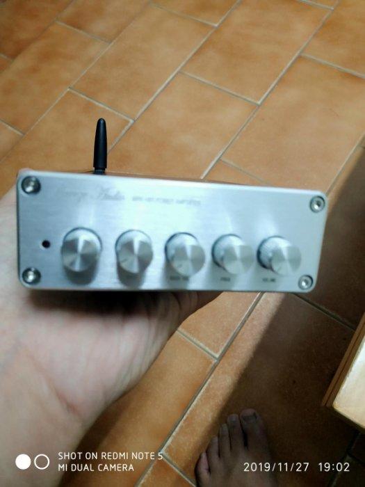 洛克小舖-TPA3116 2.1聲道藍芽擴大機(50W+50W+100W超重低音.藍芽5.0接收.RCA聲音輸入)