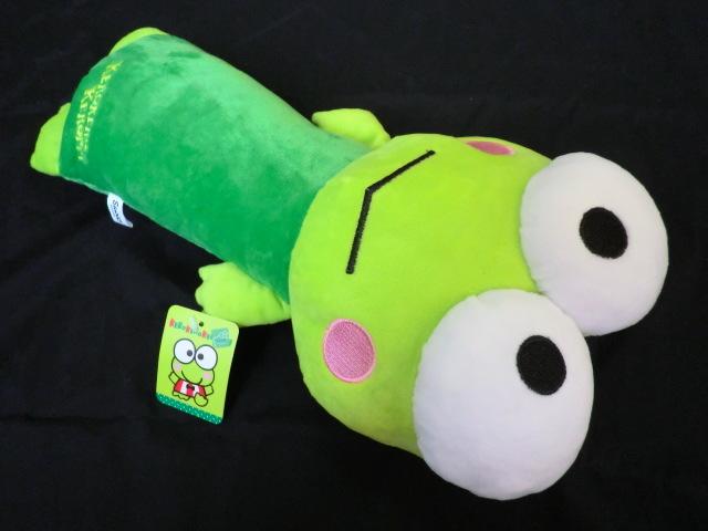 【nike100m】三麗鷗 大眼蛙 小青蛙 造型布偶 娃娃 玩偶 抱枕 靠枕 午安枕 高約38cm