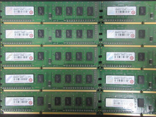 創見Transcend DDR3 1600 4G 桌機記憶體