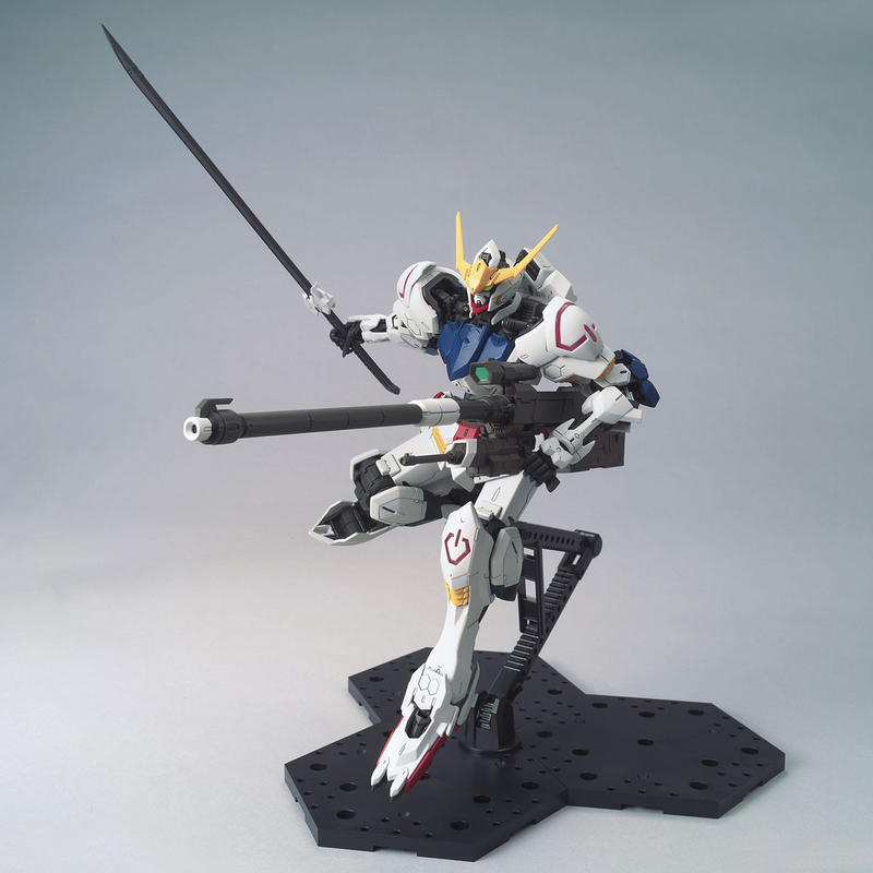 【模型屋】現貨 送雪焰水貼 BANDAI 鐵血的孤兒 MG 1/100 GUNDAM BARBATOS 獵魔鋼彈