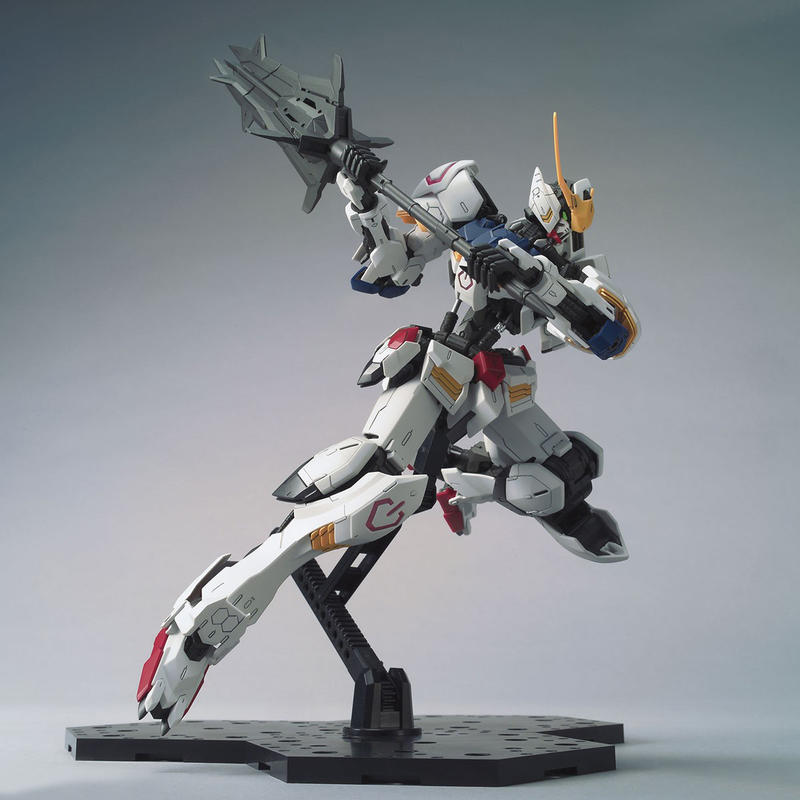 【模型屋】現貨 送雪焰水貼 BANDAI 鐵血的孤兒 MG 1/100 GUNDAM BARBATOS 獵魔鋼彈