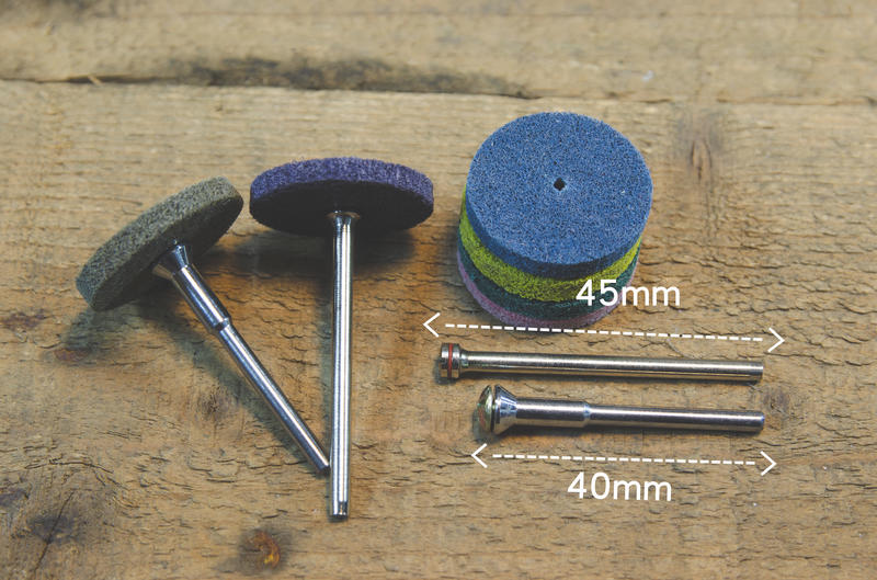 『研磨職人』柄徑3mm連接杆 不織布 不銹鋼鋸片 切割片 樹脂片專用連杆 柄長45mm