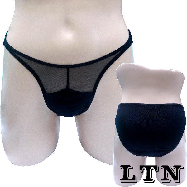 【現貨】台灣製 透氣舒適 性感男內褲 任選3件$500 (LTN)C204黑-XL ∴縱情密碼∵