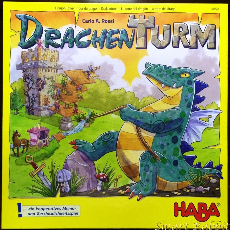 【點子兔】HABA 302647 Drachenturm 火龍塔 Dragon Tower 附中文規則