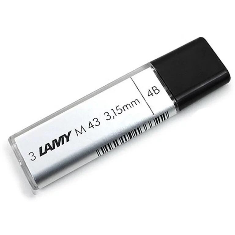 【UZ文具雜貨】LAMY 4B自動鉛筆筆芯 3支/盒(3.15mm/M43)185專用＊揮灑創意必備/素描及記事