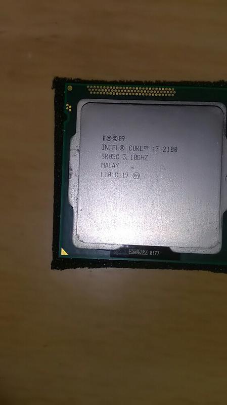 Intel Core I3-2100 3.1G 3m 1155腳位