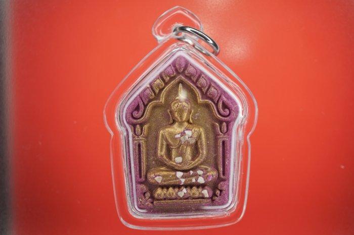 「還願佛牌」泰國 佛牌 龍婆壯 坤平 派古曼更也 含 圖鑑 紫版 特別版