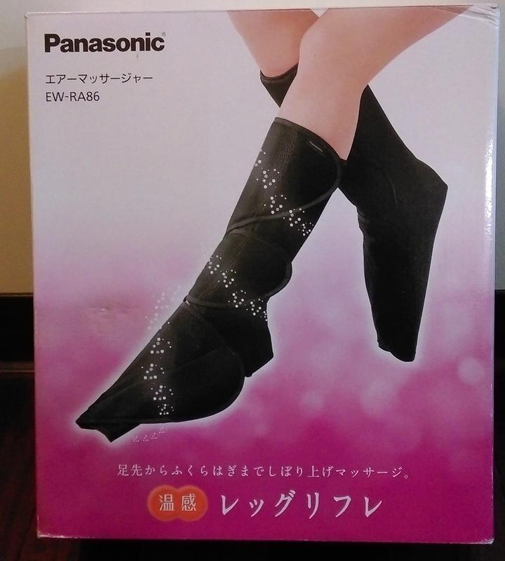 [民] 現貨非代購 日本原裝 PANASONIC國際牌 EW-RA86 溫感 美腿舒壓按摩器 小腿按摩家電