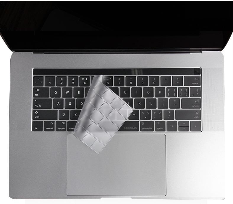 *樂源* 鍵盤膜 保護膜 鍵盤罩 適用於 蘋果 MacBook Pro 15 2018 A1990 TOUCH Bar