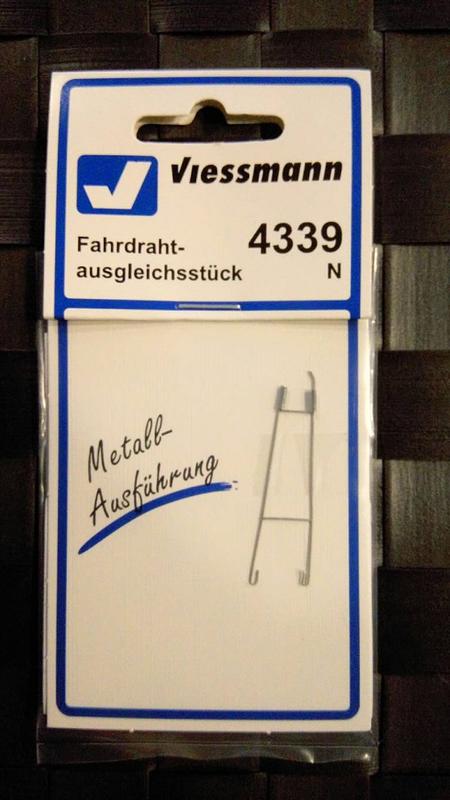 現貨 Viessmann 4339 N規 架空線.約3.9cm