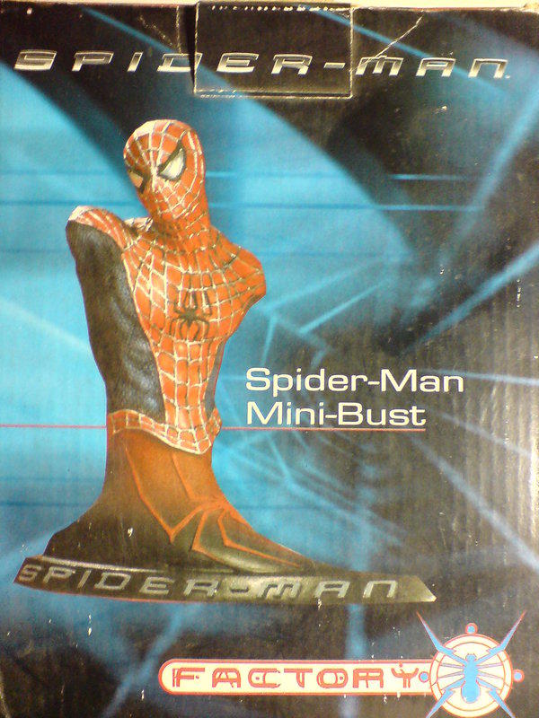 蜘蛛人 限量絕版 動感胸像MARVEL SPIDERMAN MINI-BUST