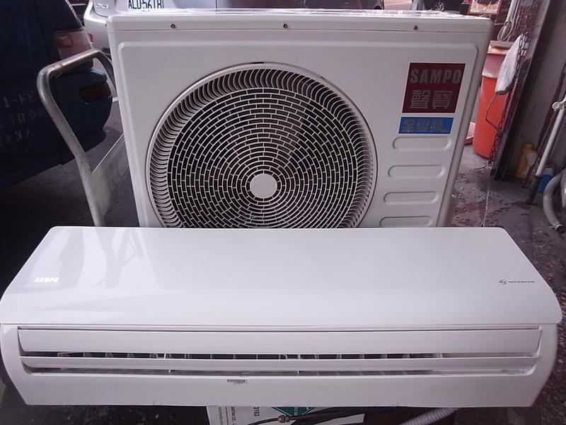 聲寶精品變頻一對一冷氣 冷房能力5600Kca R410a 1級 適用坪數11-13  95成新