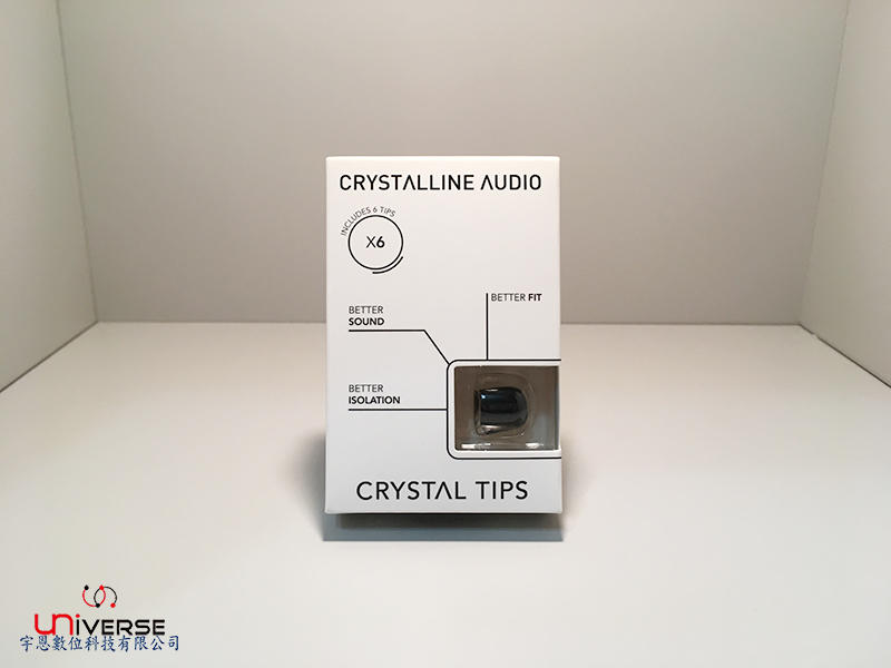 【宇恩數位】英國Crystalline Audio CT-02 *S系列-細孔徑*耳綿(3對入)適用古力奇 X12i
