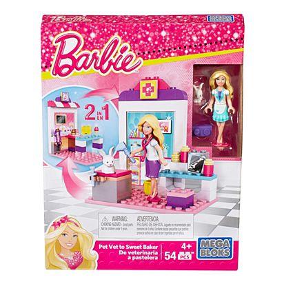 Mega Bloks Barbie Careers Asst. 時尚芭比積木組 Mega Bloks Barbie